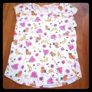 Le Tigre Fruit Printed T-Shit.